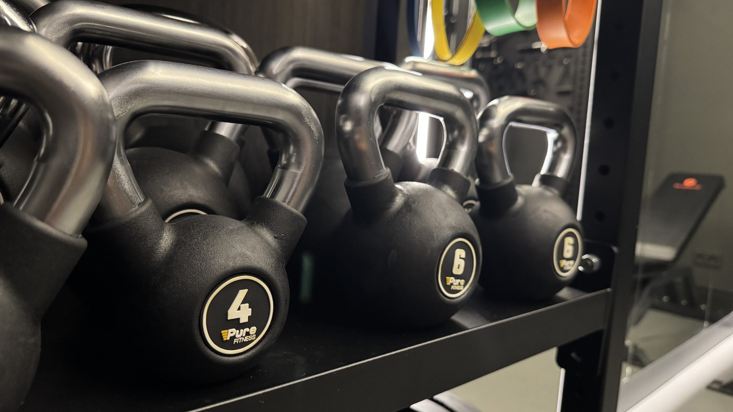 Conjunto de kettlelbels y  entrenador personal a domicilio madrid